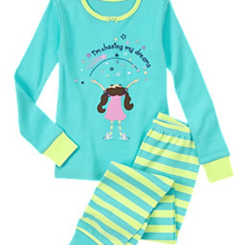 I'm Chasing My Dreams" Two Piece Pajama Set